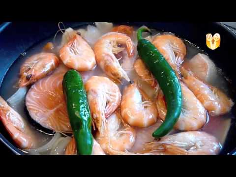 Рецепт Супа из Морепродуктов Рецепт Супа из Морепродуктов