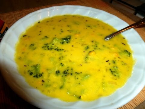 Сырный Суп Cheddar с Брокколи Сырный Суп Cheddar с Брокколи