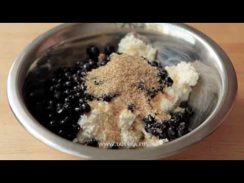 вареники с творогом и черникой вареники с творогом и черникой