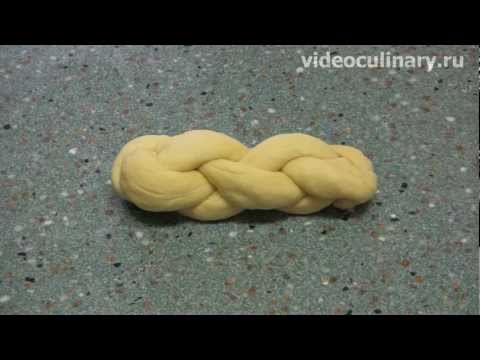 Рецепт - Домашний сдобный хлеб хала от http://videoculinary.ru