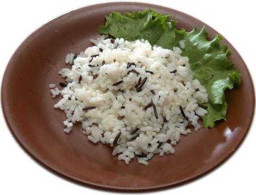 Рис отварной с растительным маслом