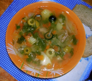 Солянка овощная (2)