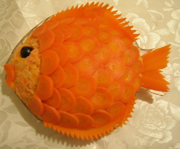 Салат Золотая Рыбка (2)