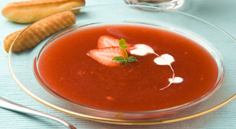 Суп-пюре из клубники (2)