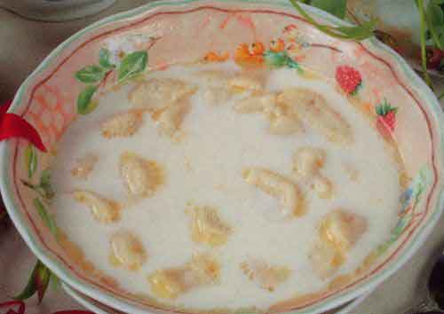 Суп молочный с картофельными клецками (2)