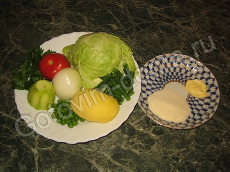 Суп-пюре овощной с рисом