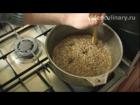 Рецепт - Гречневая каша с мясом по-узбекски Рецепт - Гречневая каша с мясом по-узбекски