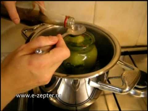 Маринованные фаршированные зелёные помидоры Маринованные фаршированные зелёные помидоры