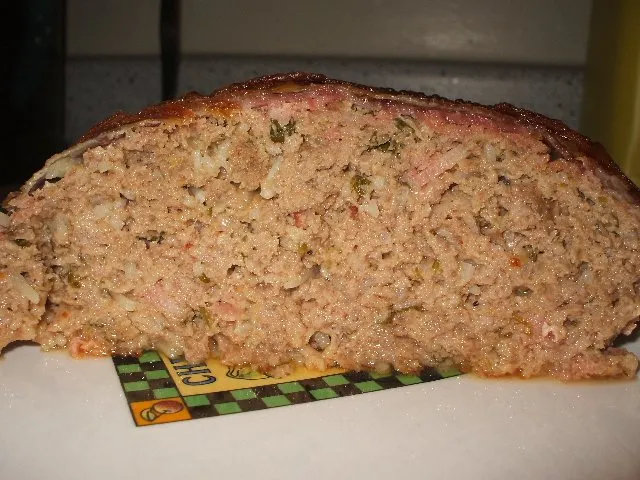 Батон с беконом