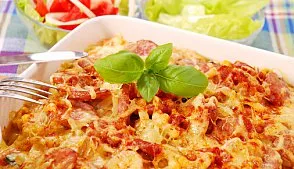 Баклажановая запеканка