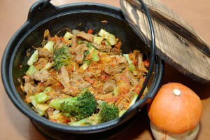 Рецепт - Тушеная говядина с овощами на 14 февраля