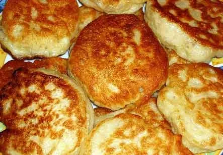 Оладьи фруктовые