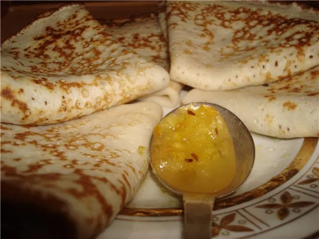 Постные русские блины