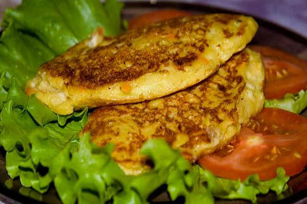 Оладьи из кабачков с сыром