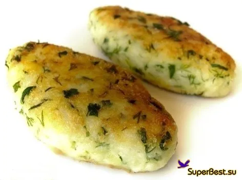 Котлеты из мяса и картофеля
