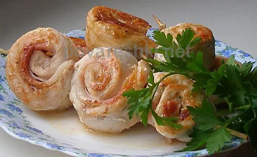 Шницель в лимонном соке