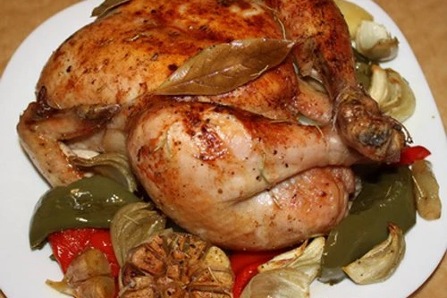 Медовая курочка, запеченая в духовке