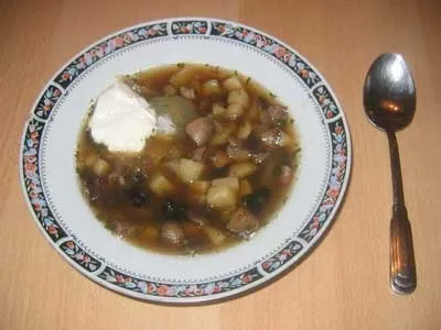 Бульон грибной
