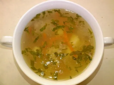 Бульон куриный для детских блюд