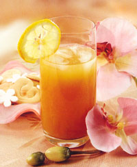Чай охлажденный с фруктовым или ягодным соком