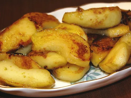 Жареные фрукты