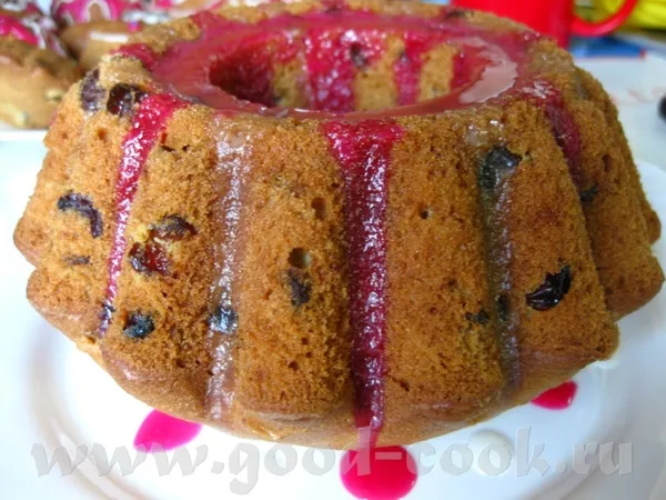 Домашний кекс с изюмом