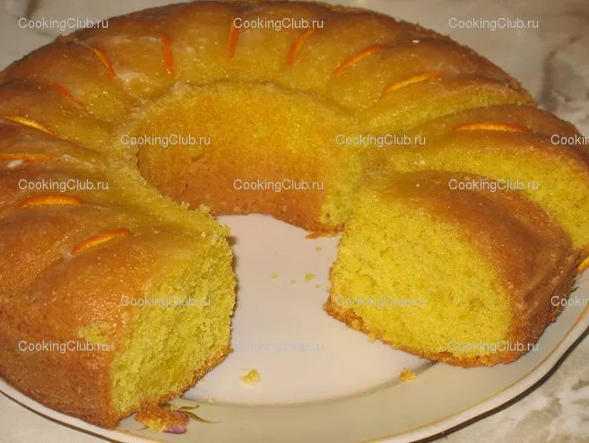 Кекс лимонный