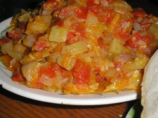 Икра из помидоров с кабачками