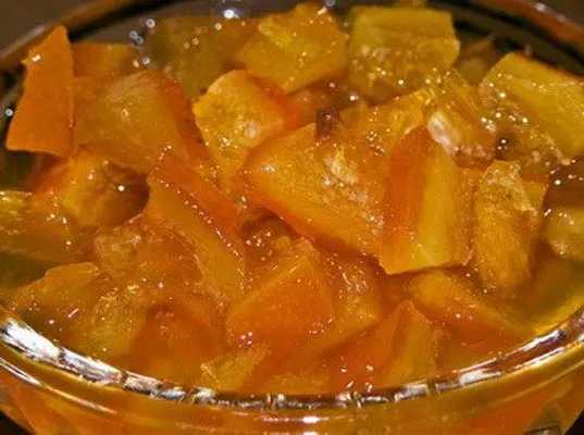 Варенье из кабачков с апельсинами