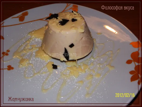 Банановое парфе для лакомки