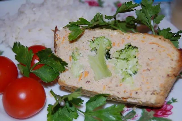 Суфле из отварной курицы
