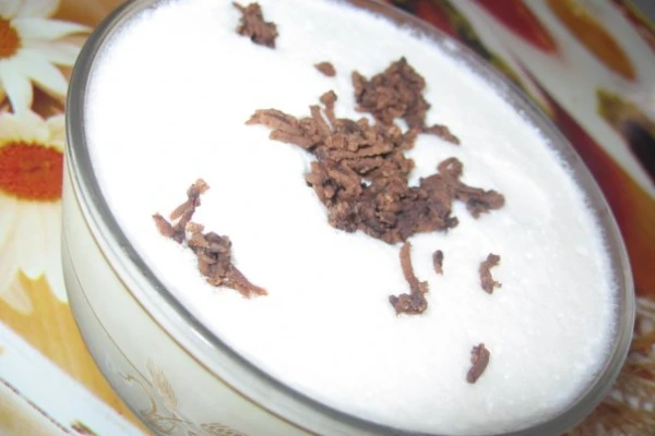 Суфле из сметаны и желатина