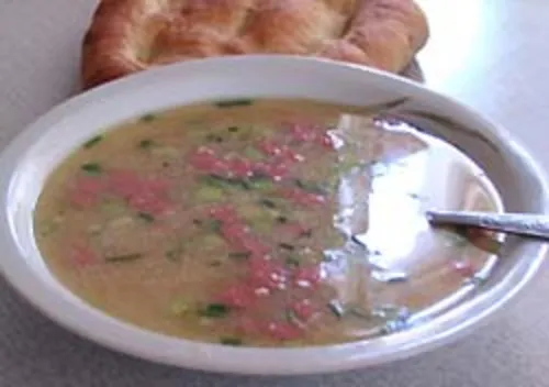 Окрошка рыбная
