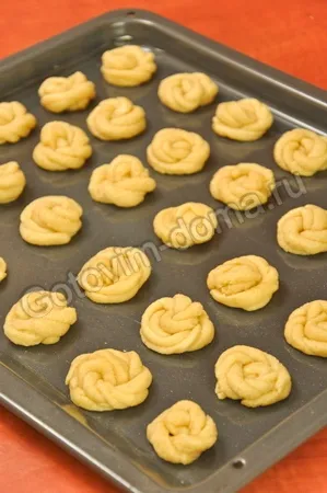Домашнее печенье через мясорубку