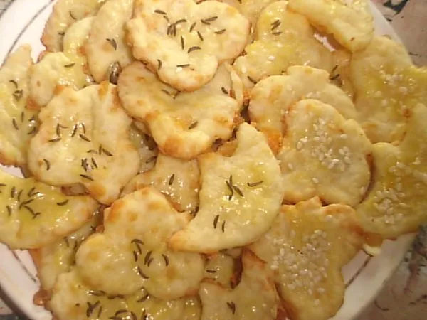 Печенье пряное с сыром