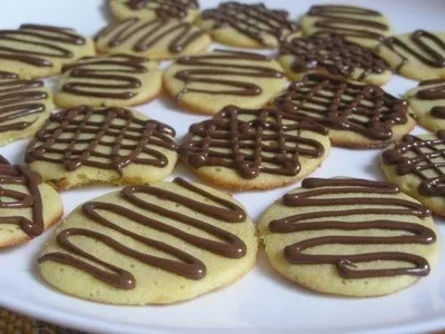 Печенье с апельсином и грецким орехом