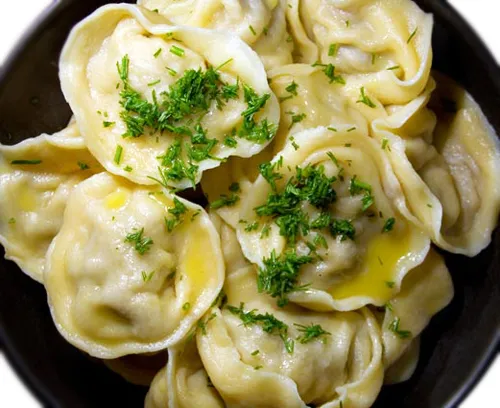 Пельмени с рыбой