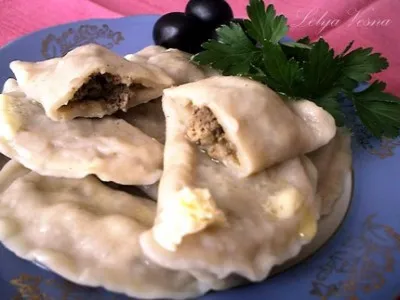 Вареники с печенью