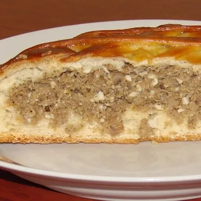 Пирог мясной