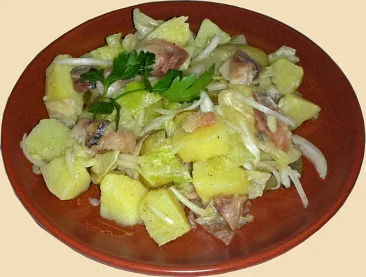 Салат Картофельный сюрприз