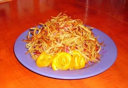 Салат-коктейль с морковью и апельсинами