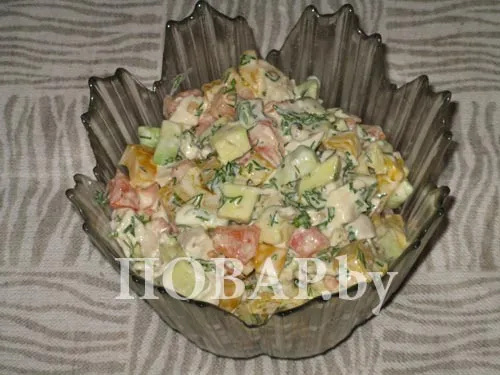 Салат из авокадо