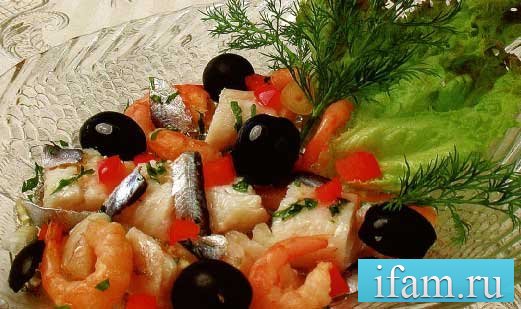Морской салат по-итальянски