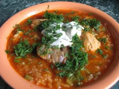 Борщок с ушками