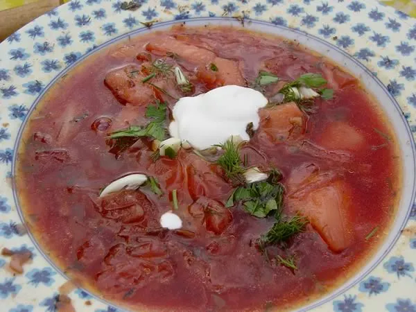 Рыбный борщ
