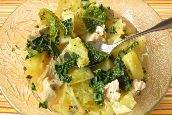 Щи из капустной рассады