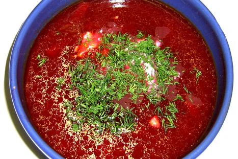 Вегетарианский борщ