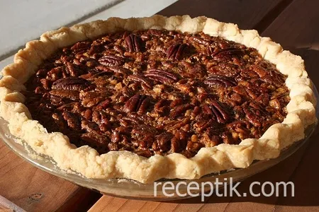 Пирог с грецкими орехами