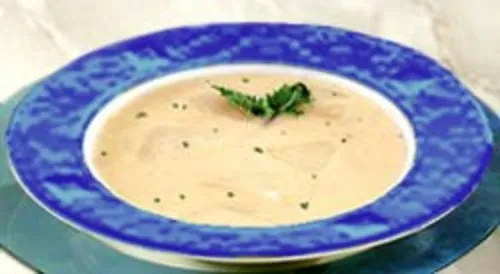 Суп молочный с морковью и яблоками, холо
