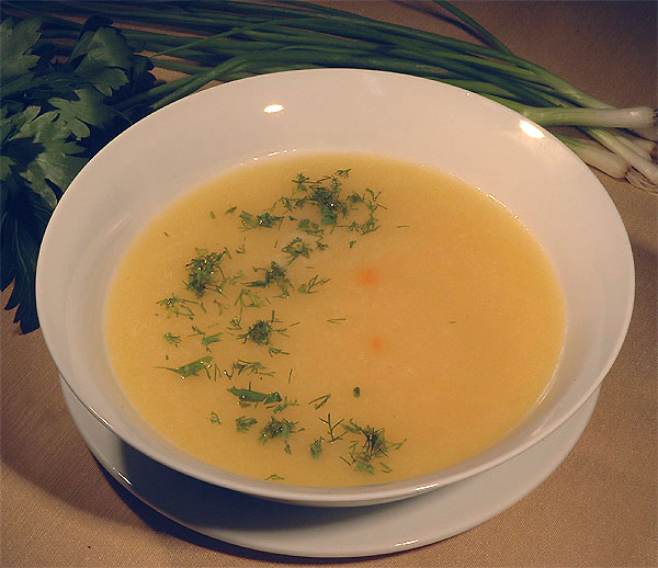 Суп-пюре из тыквы или кабачков